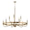 Maxim Lighting Frankie 9-Light Chandelier, Heritage 14499HR - alternate 1